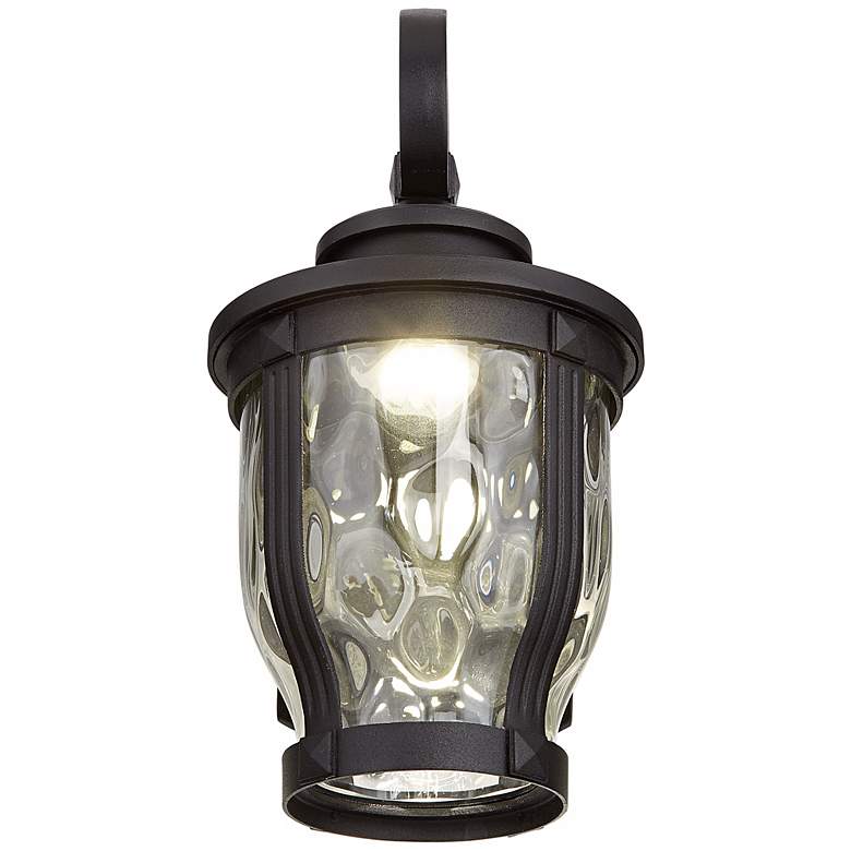 Image 5 Minka Merrimack 12 1/4" High Traditional Black LED Outdoor Wall Light more views