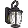 6_Minka Merrimack 12 1/4" High Traditional Black LED Outdoor Wall Light more views