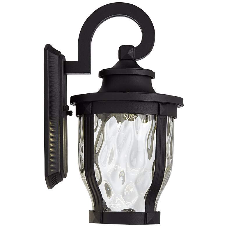 Image 7 Minka Merrimack 12 1/4" High Traditional Black LED Outdoor Wall Light more views