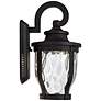7_Minka Merrimack 12 1/4" High Traditional Black LED Outdoor Wall Light more views
