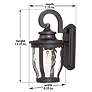5_Minka Merrimack Collection 12 1/4" High Outdoor Wall Light more views