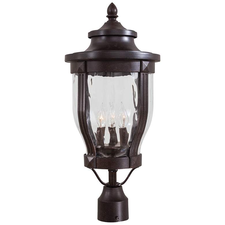 Image 3 Minka Merrimack Collection 24" High Outdoor Post Mount Light