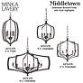7_Minka Middletown 16" Wide Downton Bronze 4-Light Chandelier more views