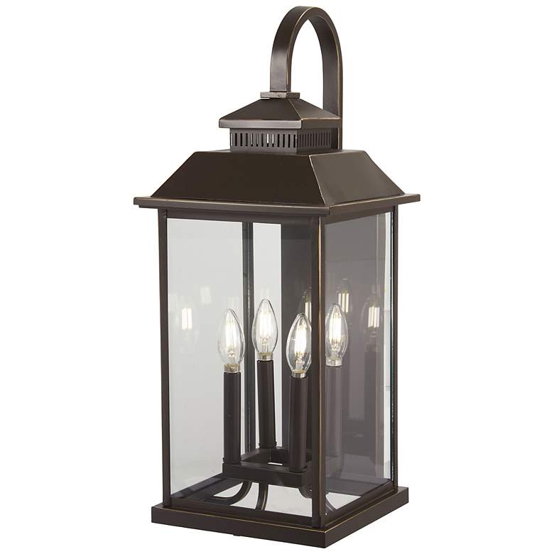 Image 2 Minka Miner's Loft 25 1/2" Oil-Rubbed Bronze Outdoor Wall Light