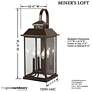 5_Minka Miner's Loft 25 1/2" Oil-Rubbed Bronze Outdoor Wall Light more views