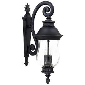 Image2 of Minka Newport Collection 28" Traditional Scroll Arm Outdoor Wall Lamp