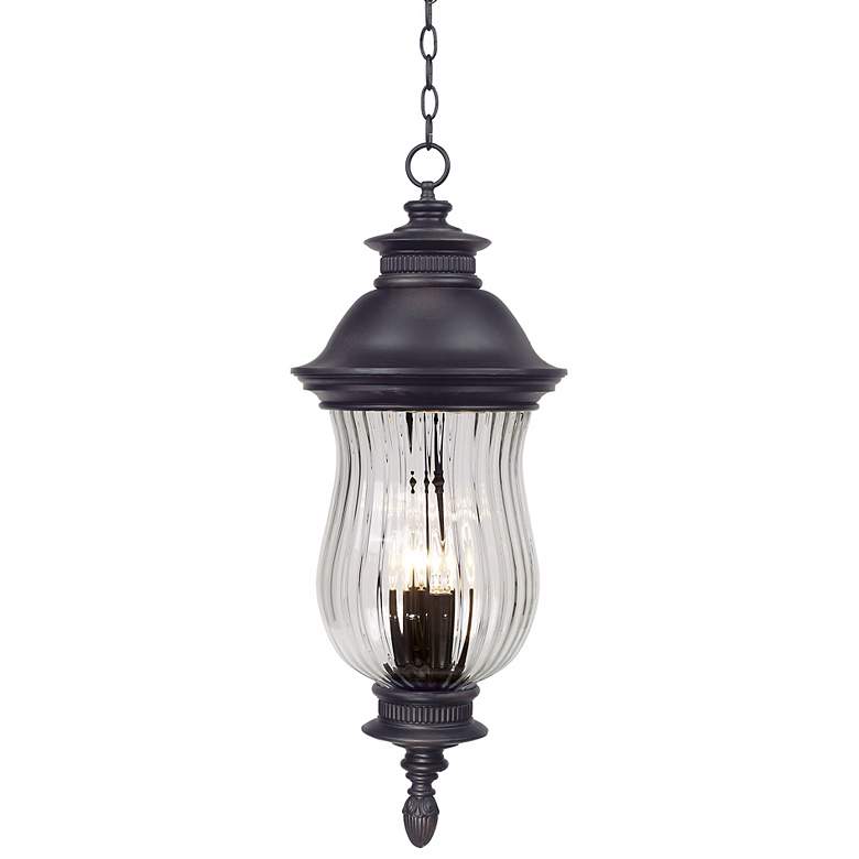 Image 3 Minka Newport Collection 30 1/4" Traditional Outdoor Hanging Lantern