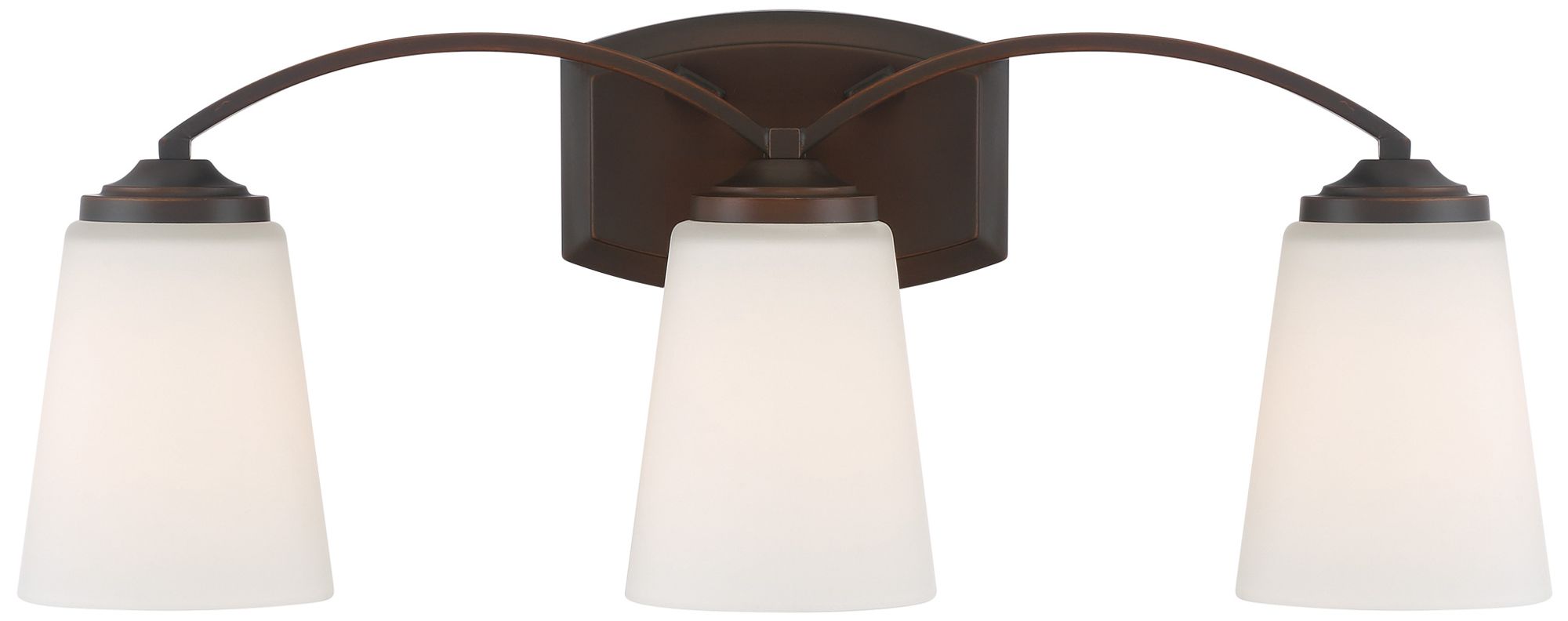 Image 3 Minka Overland Park 22 3/4" Wide Vintage Bronze 3-Light Bath Light more views