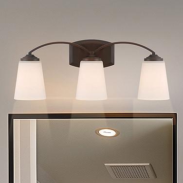Minka Overland Park 22 3/4" Wide Vintage Bronze 3-Light Bath Light
