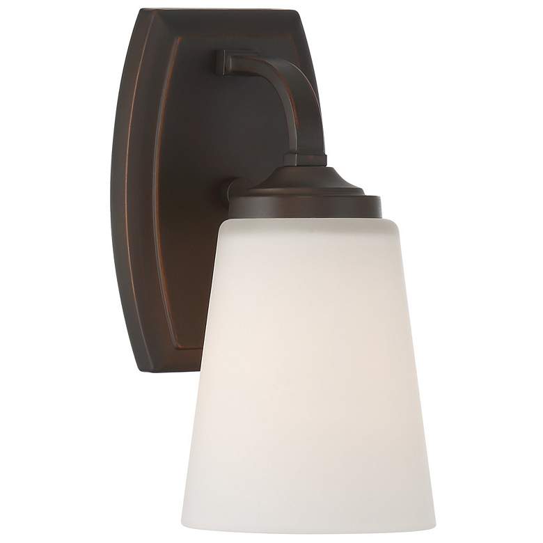 Image 3 Minka Overland Park 9" High Vintage Bronze Wall Sconce more views