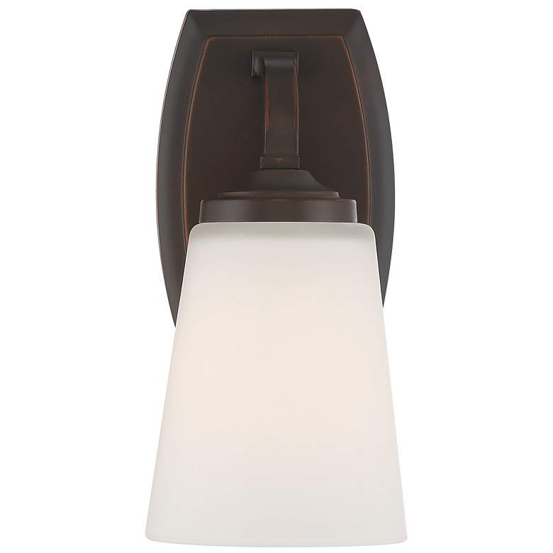 Image 6 Minka Overland Park 9" High Vintage Bronze Wall Sconce more views