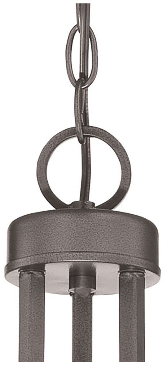 Image 5 Minka Parsons Studio 18" Wide 3-Light Smoked Iron Uplight Chandelier more views