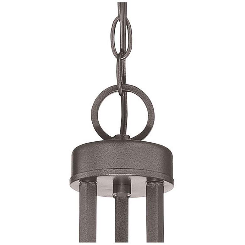 Image 5 Minka Parsons Studio 18" Wide 3-Light Smoked Iron Uplight Chandelier more views