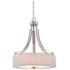 Minka Parsons Studio 20 1/2" Wide Brushed Nickel Drum Pendant Light