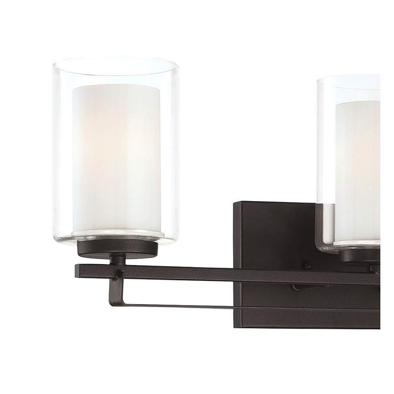 Image 2 Minka Parsons Studio 24" Wide Sand Coal 3-Light Bath Vanity Light more views