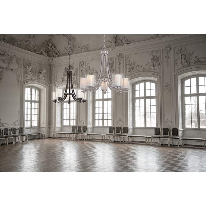 Image 5 Minka Parsons Studio 25 1/2" Wide Sand Coal 5-Light Chandelier more views