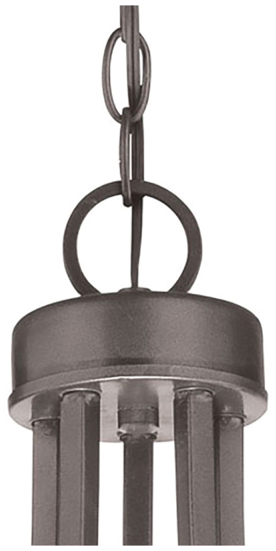 Image 5 Minka Parsons Studio 25 1/2" Wide Smoked Iron 5-Light Chandelier more views