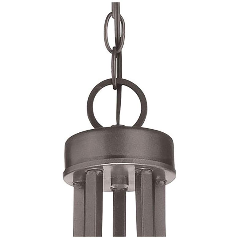 Image 5 Minka Parsons Studio 25 1/2" Wide Smoked Iron 5-Light Chandelier more views
