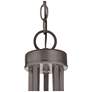 5_Minka Parsons Studio 25 1/2" Wide Smoked Iron 5-Light Chandelier more views