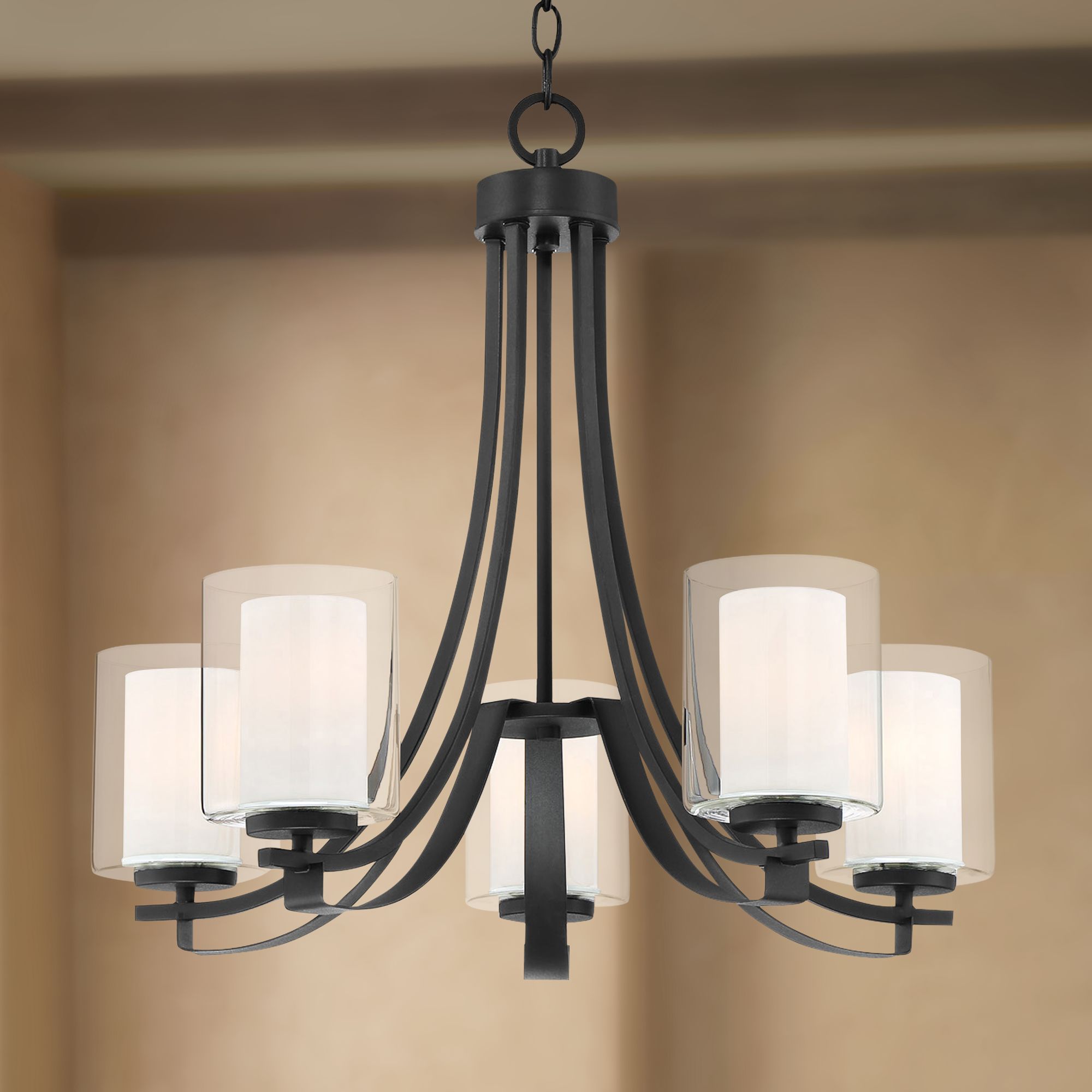 Parsons studio 5 light outlet chandelier