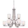 2_Minka Parsons Studio 31 1/2" Wide Brushed Nickel 9-Light Chandelier