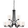 2_Minka Parsons Studio 31 1/2" Wide Sand Coal Black 9-Light Chandelier