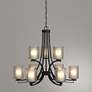 1_Minka Parsons Studio 31 1/2" Wide Smoked Iron 9-Light Chandelier