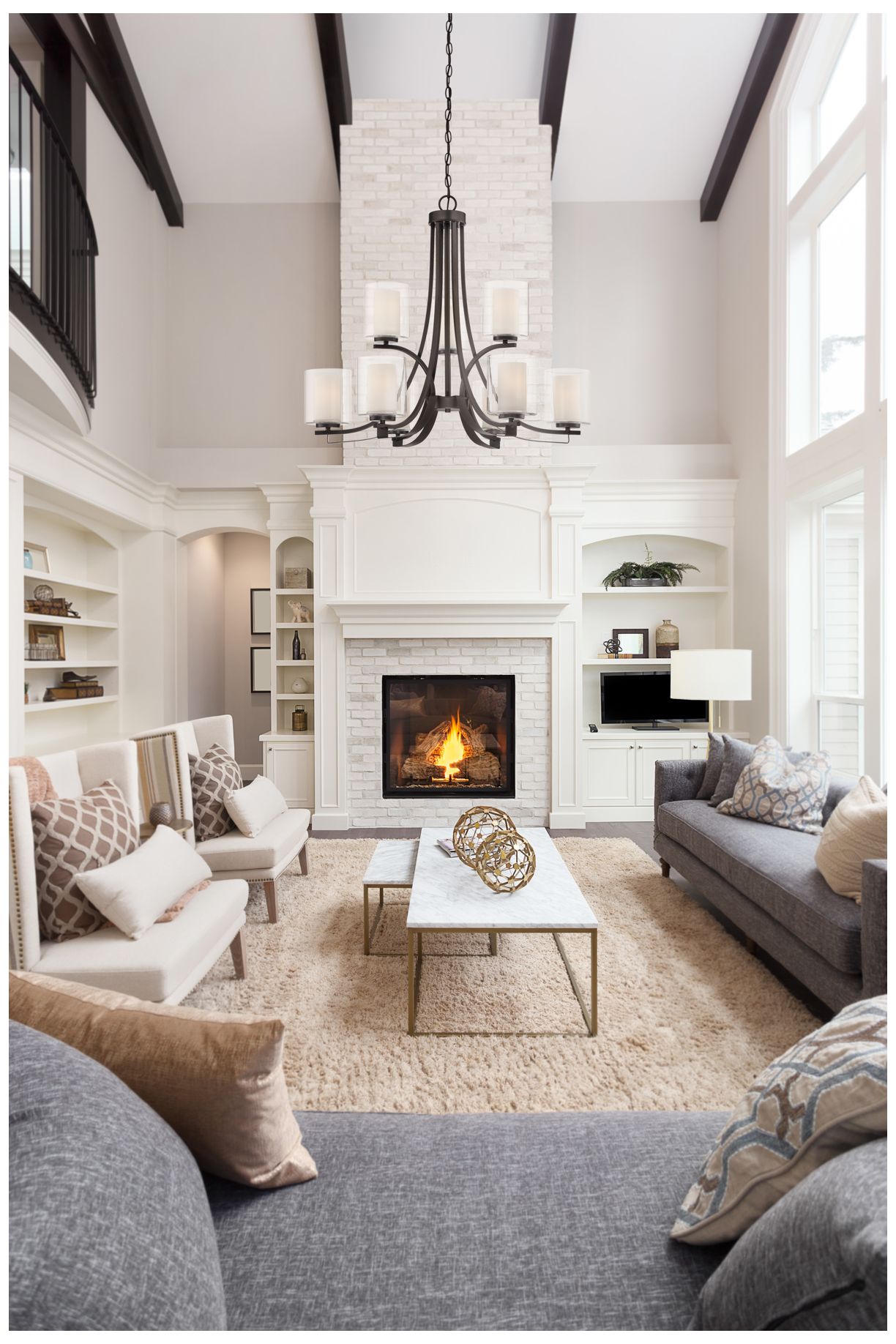 Image 3 Minka Parsons Studio 31 1/2" Wide Smoked Iron 9-Light Chandelier more views