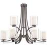 5_Minka Parsons Studio 31 1/2" Wide Smoked Iron 9-Light Chandelier more views
