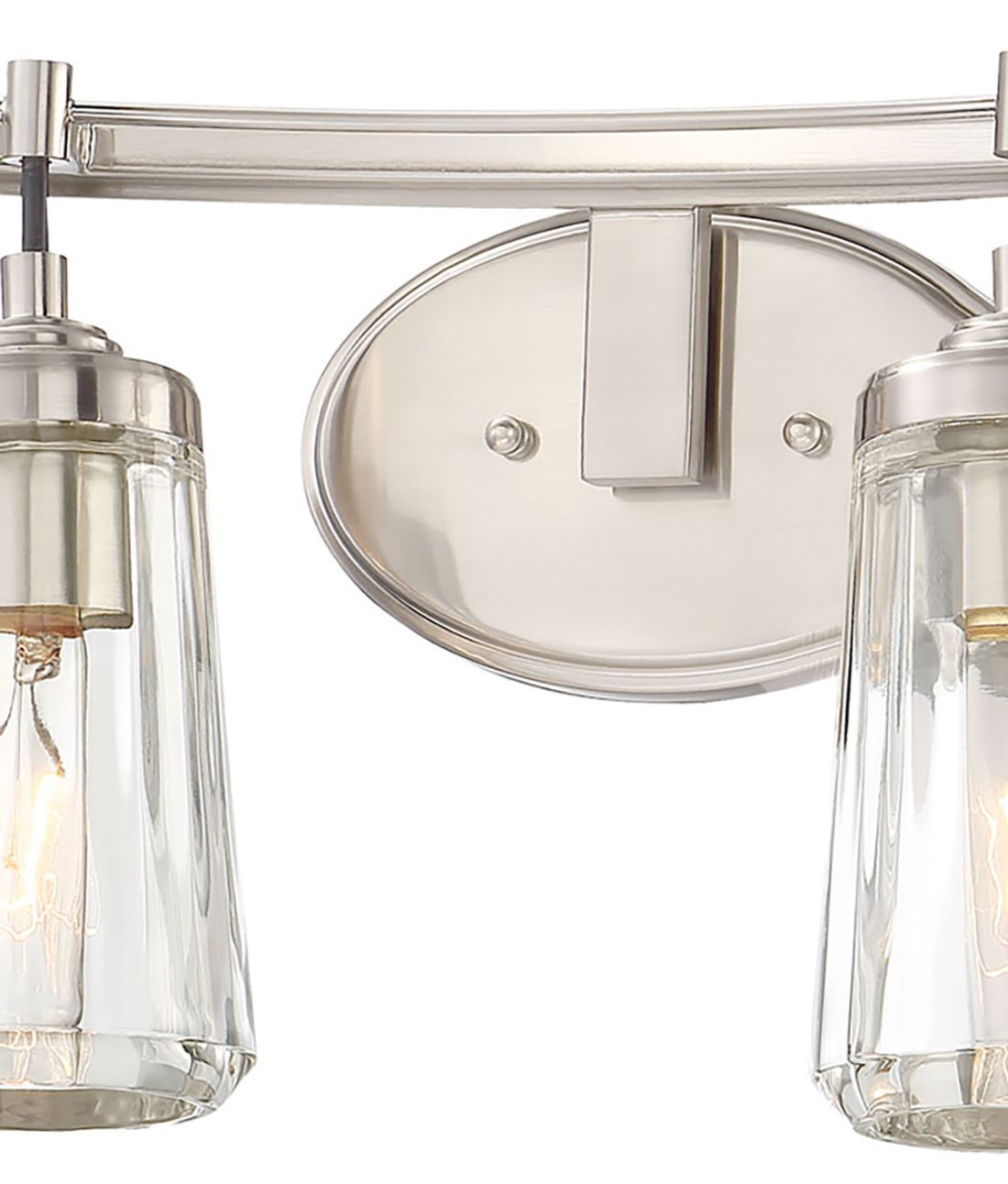 Image 5 Minka Poleis 16" Wide Brushed Nickel 2-Light Bath Light more views