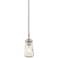Minka Poleis 3 3/4" Wide Brushed Nickel Mini Pendant Light