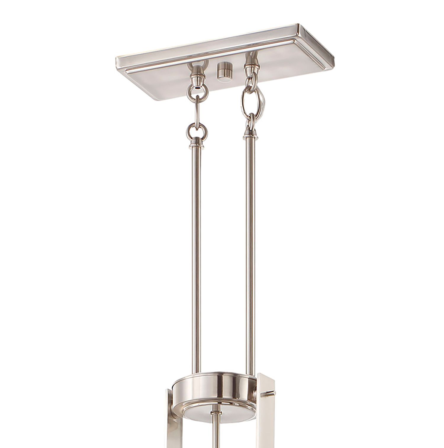 Image 5 Minka Poleis 39" Wide Brushed Nickel Kitchen Island Light Chandelier more views