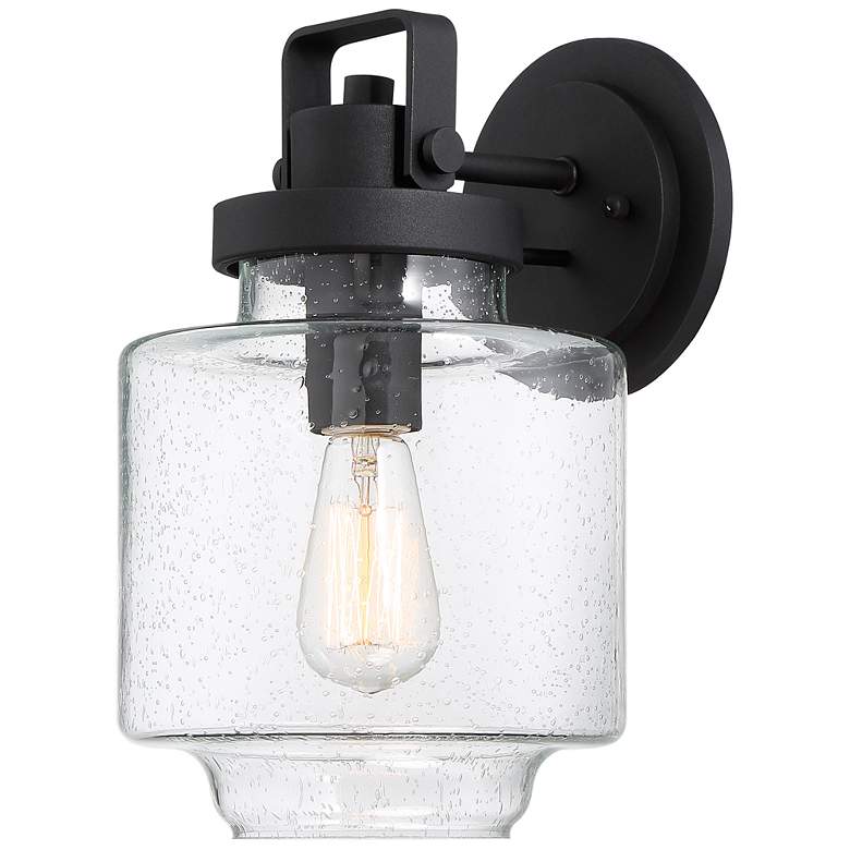 Image 2 Minka Rosecrans 8" Wide 1-Light Sand Coal Outdoor Wall Light