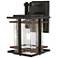 Minka San Marcos 11 1/4" High Black and Copper Outdoor Wall Light