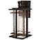 Minka San Marcos 14 3/4" High Black and Copper Outdoor Wall Light
