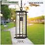 3_Minka San Marcos 20" High 1-Light Outdoor Chain Hung Lantern Light more views