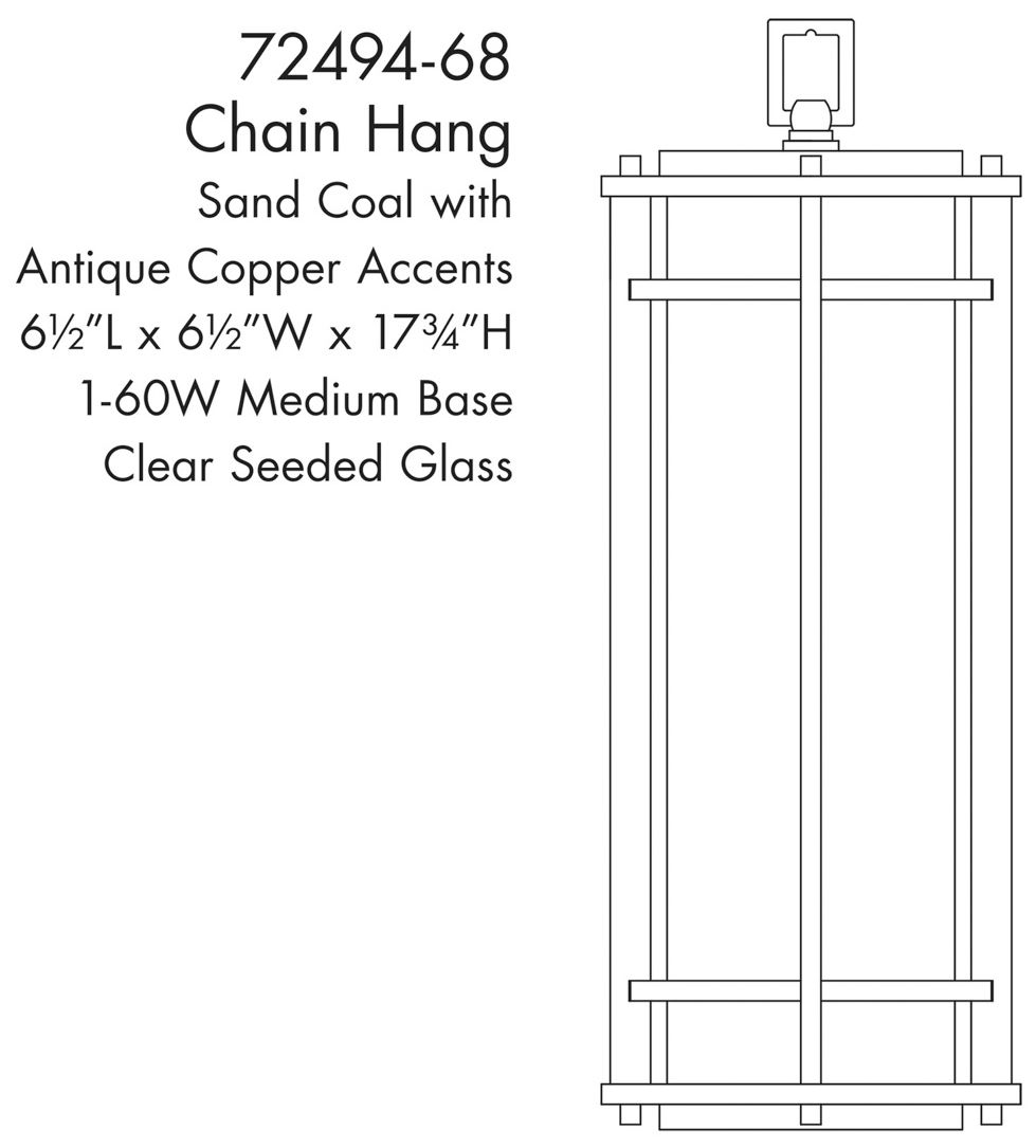 Image 6 Minka San Marcos 20" High 1-Light Outdoor Chain Hung Lantern Light more views