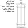 6_Minka San Marcos 20" High 1-Light Outdoor Chain Hung Lantern Light more views