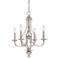 Minka Savannah Row 20" Brushed Nickel 4-Light Candelabra Chandelier