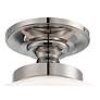 2_Minka Schoolhouse Style 12" Wide Polished Nickel Ceiling Light more views