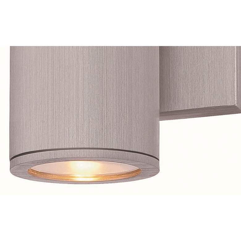 Image 7 Minka Skyline 7 3/4" High Modern LED Aluminum Outdoor Wall Light more views