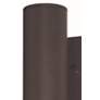 2_Minka Skyline 7 3/4" High Modern LED Bronze Outdoor Wall Light more views