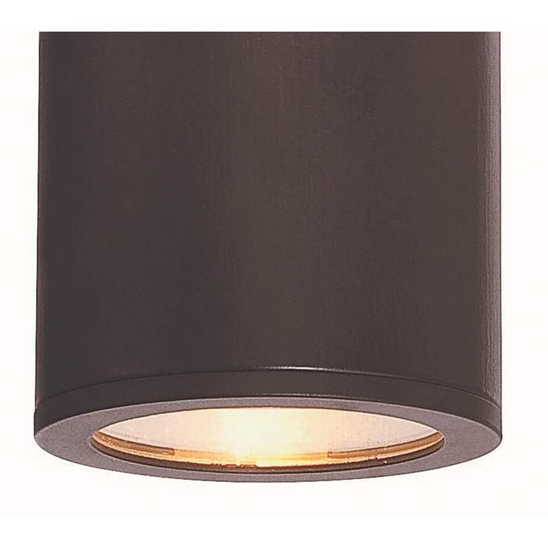 Image 4 Minka Skyline LED 14 1/2" High Bronze Outdoor Up/Down Wall Light more views