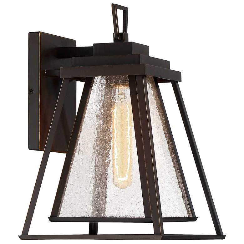 Image 1 Minka Sleepy Hollow 14 1/4" High Dakota Bronze Outdoor Wall Light