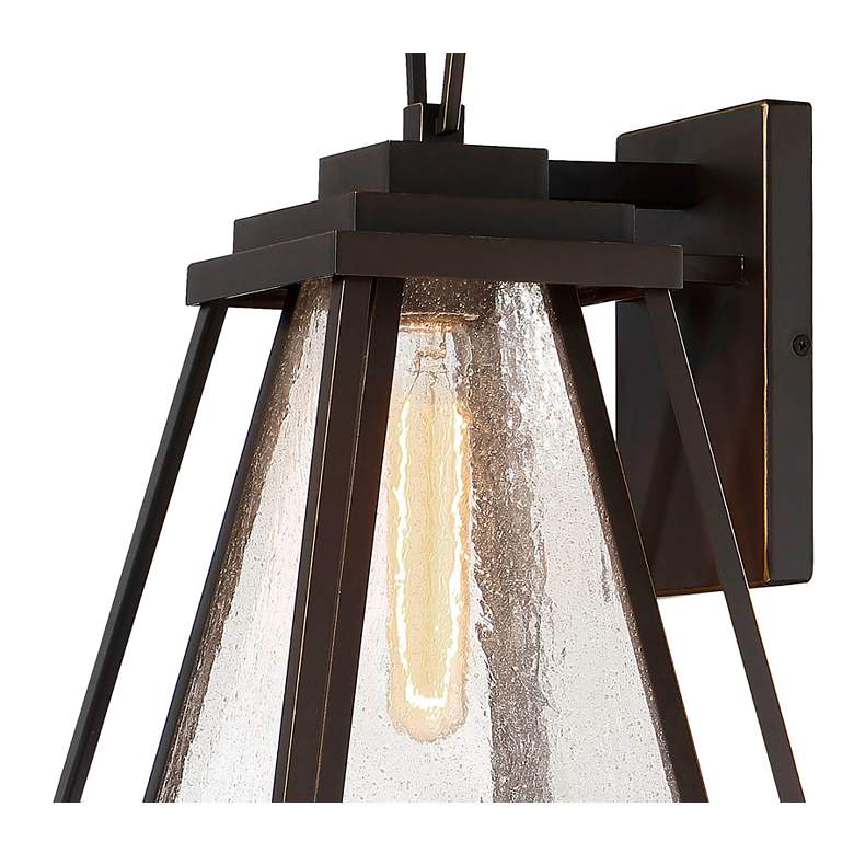 Image 2 Minka Sleepy Hollow 14 1/4" High Dakota Bronze Outdoor Wall Light more views