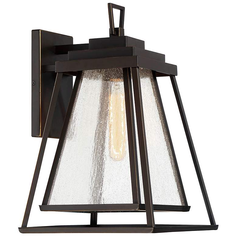 Image 1 Minka Sleepy Hollow 17" High Dakota Bronze Outdoor Wall Light
