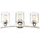 Minka Studio-5 24" Wide 3-Light Polished Nickel Bath Light