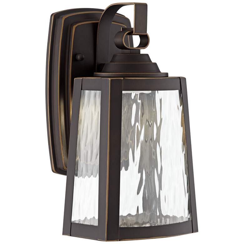 Image 2 Minka Talera 10 3/4" High LED Bronze Outdoor Wall Light