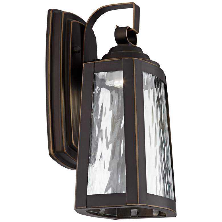 Image 5 Minka Talera 10 3/4" High LED Bronze Outdoor Wall Light more views