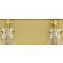 4_Minka Tiberia 13 3/4" Wide Soft Brass 2-Light Vanity Bath Wall Light more views